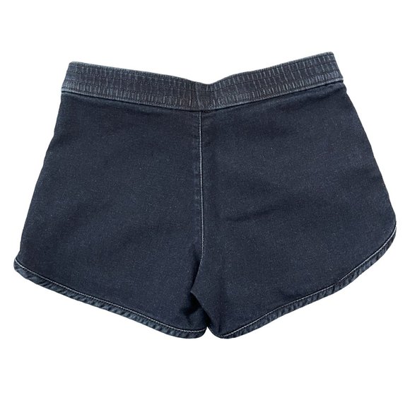 Sneak Peak Blue Cotton Blend Denim Shorts, Size S - Picture 3 of 5